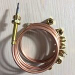 Термопара универсальная для газовых котлов 90 мм 6 гаек
